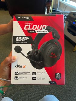HyperX Cloud Core Wireless Gaming Headset (NEW) – DTS Surround, 20hr Battery, PC