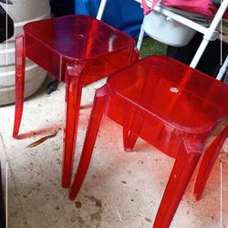 Red stools