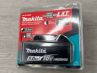 Makita 18V Lxt 5.0AH Lithium-ion Battery BL1850B (A1D034336)
