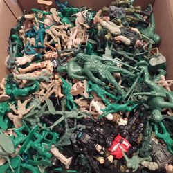 Box Full Of Army Men