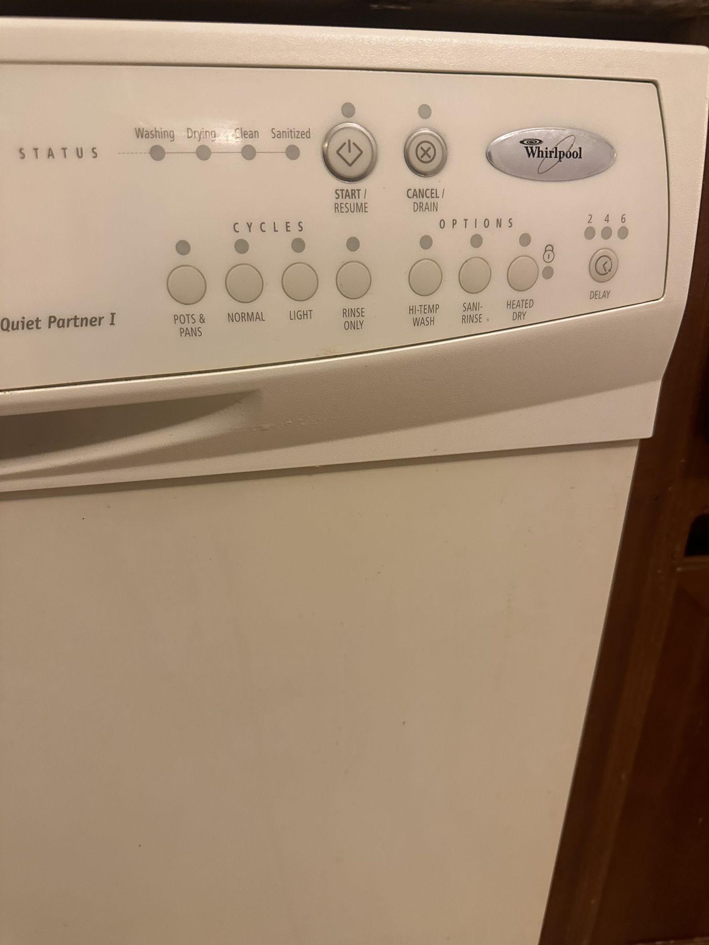 Whirlpool Dishwasher 