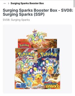 Pokemon Surging Sparks Booster Box