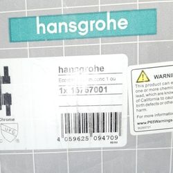HANSGROHE Ecostat Thermostatic Trim S with Volume Control, Diverter & Shower Head