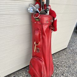 Golf Clubs And Bag