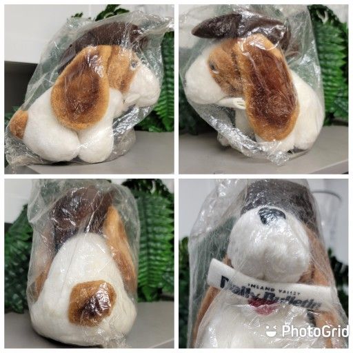 Vtg 9" Inland Valley Daily Bulletin Newspaper Plush Toy