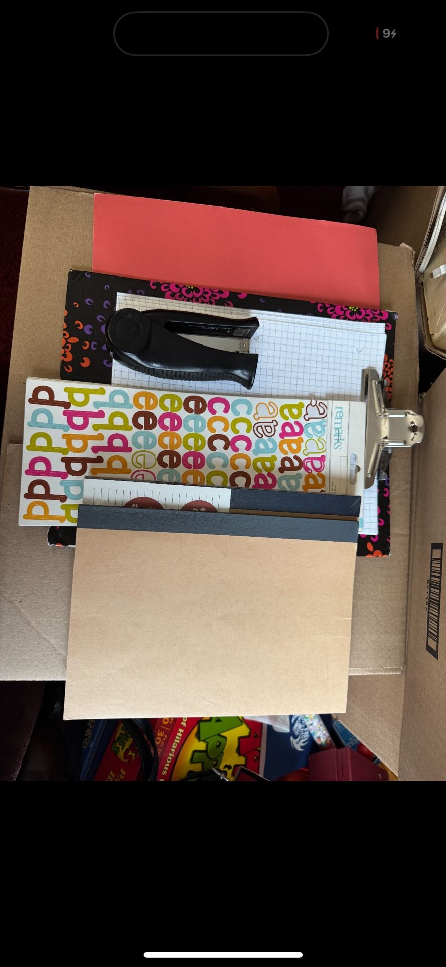 Stationery and Office Supplies Bundle – Notebooks, Stickers, and More