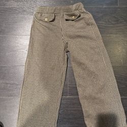 Girls plaid Zara Pants