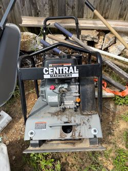 plate compactor bought 2months ago brand new from harbor freight for a project brand new.