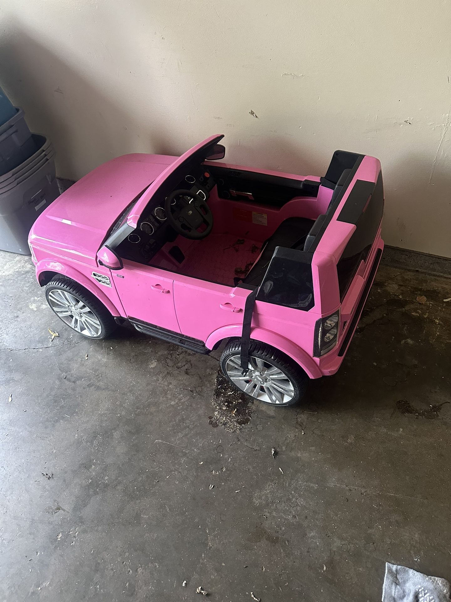 Pink Range Rover Power Wheels CIPACHO Licensed Land Rover 12V Kids