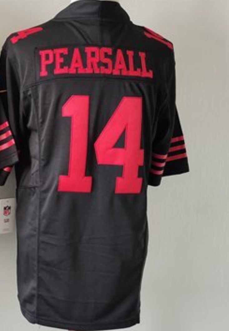 49ers Black Jersey Pearsall Black 