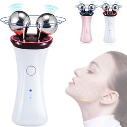New - Microcurrent Facial Device-Face Massager Electric Face Lifting, Microcurrent Facial Device for Face and Neck, Handheld Skin Care Face Toning Dev