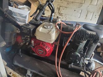 Honda gas aircompressor