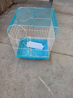 Small Bird Cage with Accessories