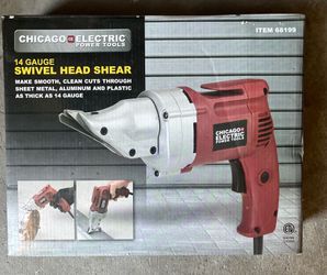 14 gauge swivel head shear