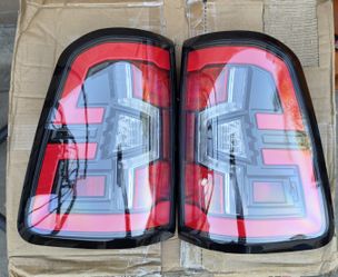 19-24 RAM 1500 LED Tail Lights Luces Traseras Calaveras Micas Faros Lamps