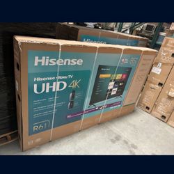 HISENSE 85 INCH ROKU R6 4K SMART TV 