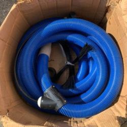 Commercial-Grade Air Duct Cleaning Lead Hose w/ Brush Attachment