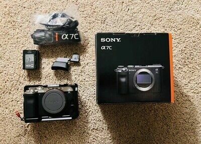 Sony Alpha a7C 24.2MP Mirrorless Camera  Shutter Count + Extras

