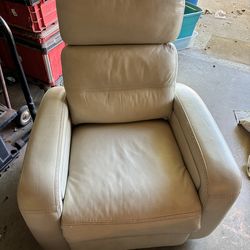 Leather Electric Recliner