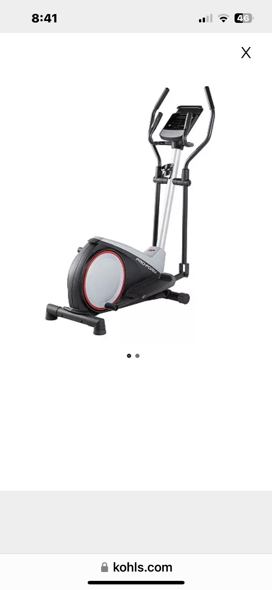 ProForm Cadence LE Elliptical Machine