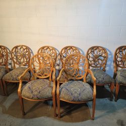 Lot Of 8 Upholstered Chairs