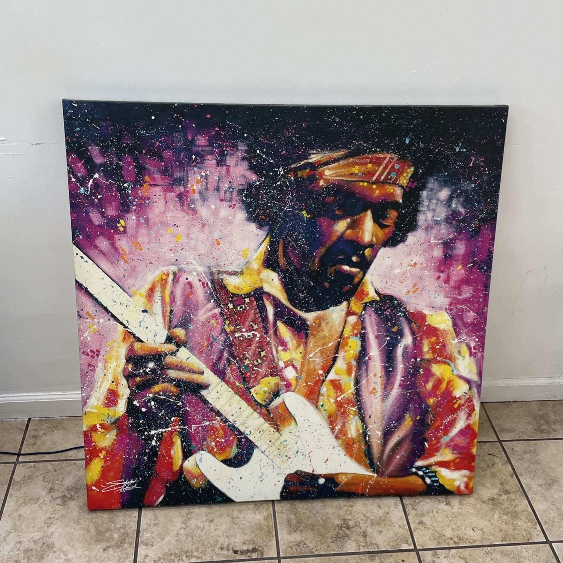 Jimi Hendrix Canvas