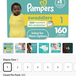 Pampers Size 1