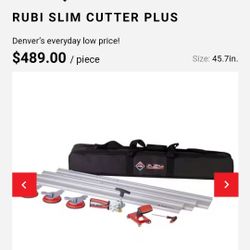 Rubi Large Tile Cutter, Slab Cutter.