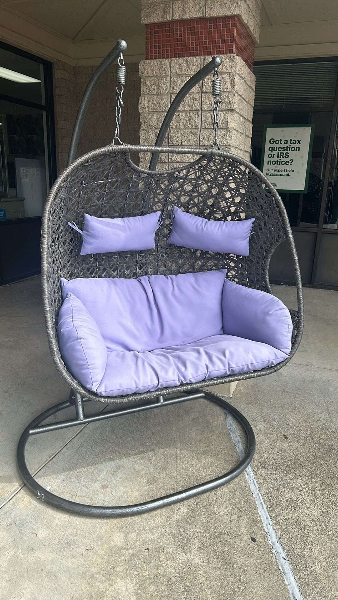 Purple Egg Chair