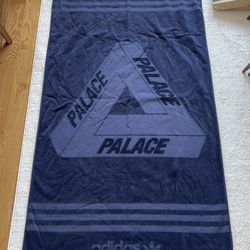 Palace X Adidas Large Beach Towel Navy 100 % Authentic