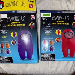 Among Us Crew mate Inflatable Costume