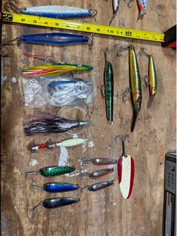 Ocean fishing lures and weights