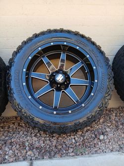Rims And Tires-HAVOK- R20LT-4X4- whole set