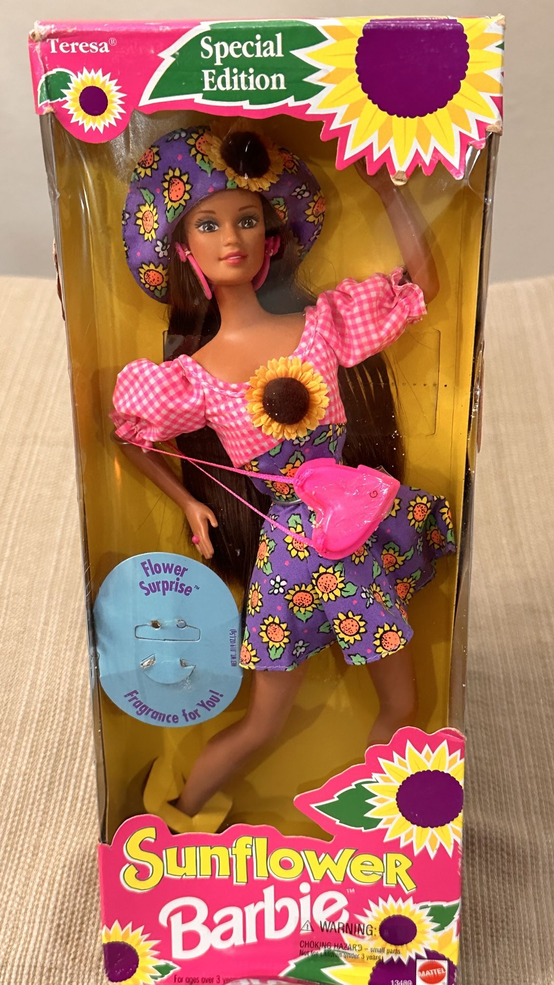 Vintage Sunflower Barbie Teresa  Special Edition (1994)  