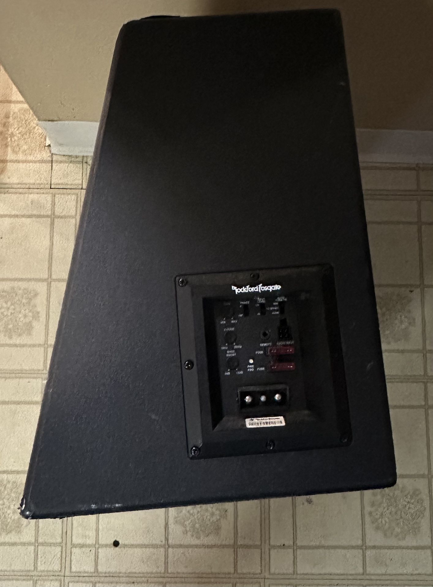 Rockford Fosgate Subwoofer