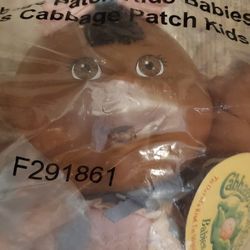 Cabbage Patch Kids Black Doll, XAVIER ROBERTS Signed.