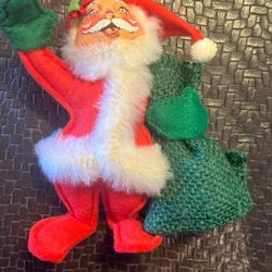 AnnaLee 1980 Santa Christmas Figure