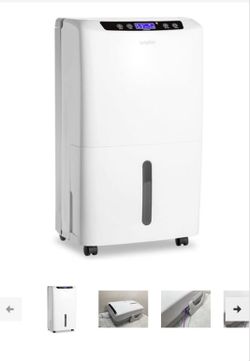 Waykar 2000 Sq. Ft Dehumidifier for Home and Basements, with Auto or Manual MSRP: $175.99 