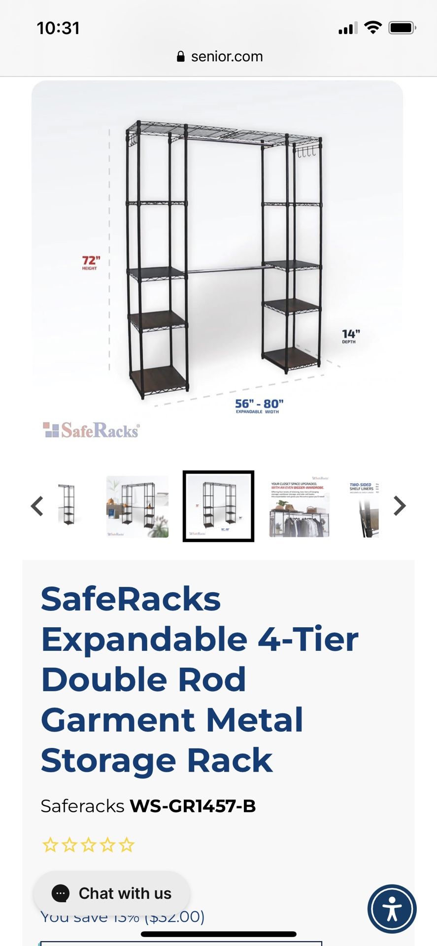 Closet Storage System Racks 