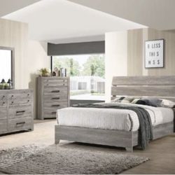 4 Pc Queen Bedroom Set (Read Description For Info)