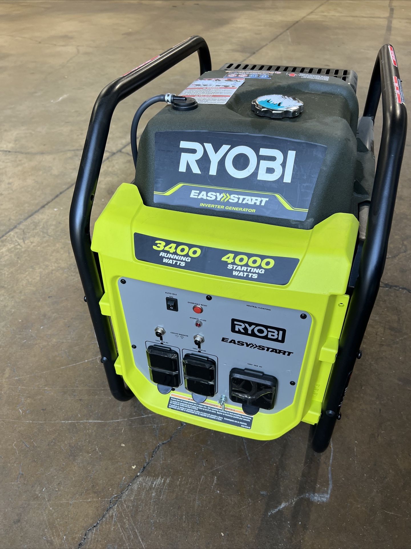 Ryobi 4000 Watt Generator 