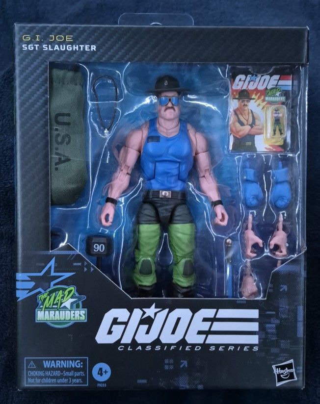 Hasbro GI Joe Classified #129 Mad Marauders Sergeant Slaughter 6
