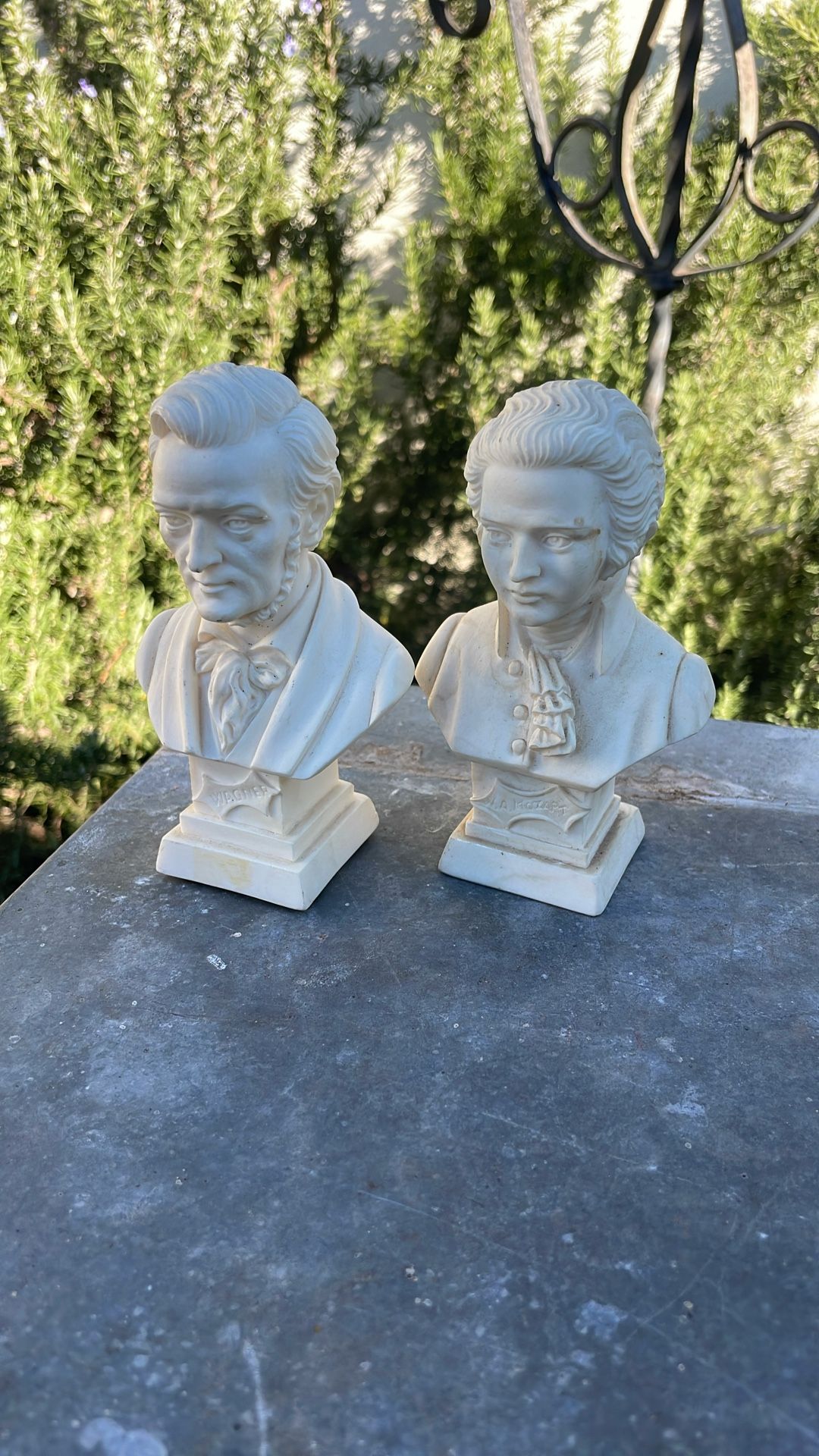 Vintage Wagner Mozart Statue Bust