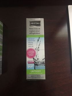 Maytag water and ice filter never used I recently bought it for $43.95 but I’m selling all three for $50