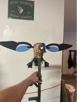 TEAL SPINNING WING DECOY