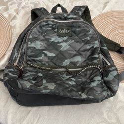Justice Backpack Like New