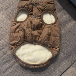 Fleece Lined Warm Dog Jacket