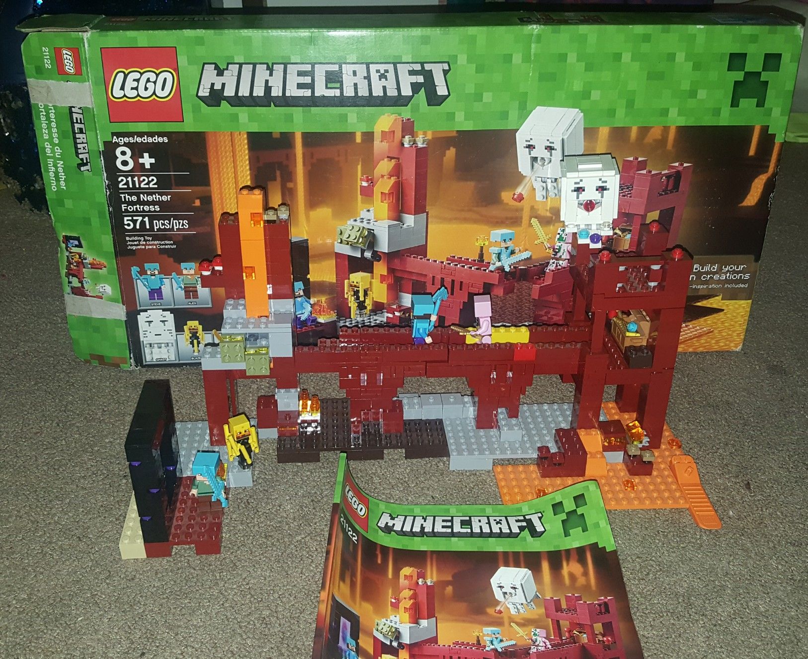 Minecraft Lego The Nether Fortress
