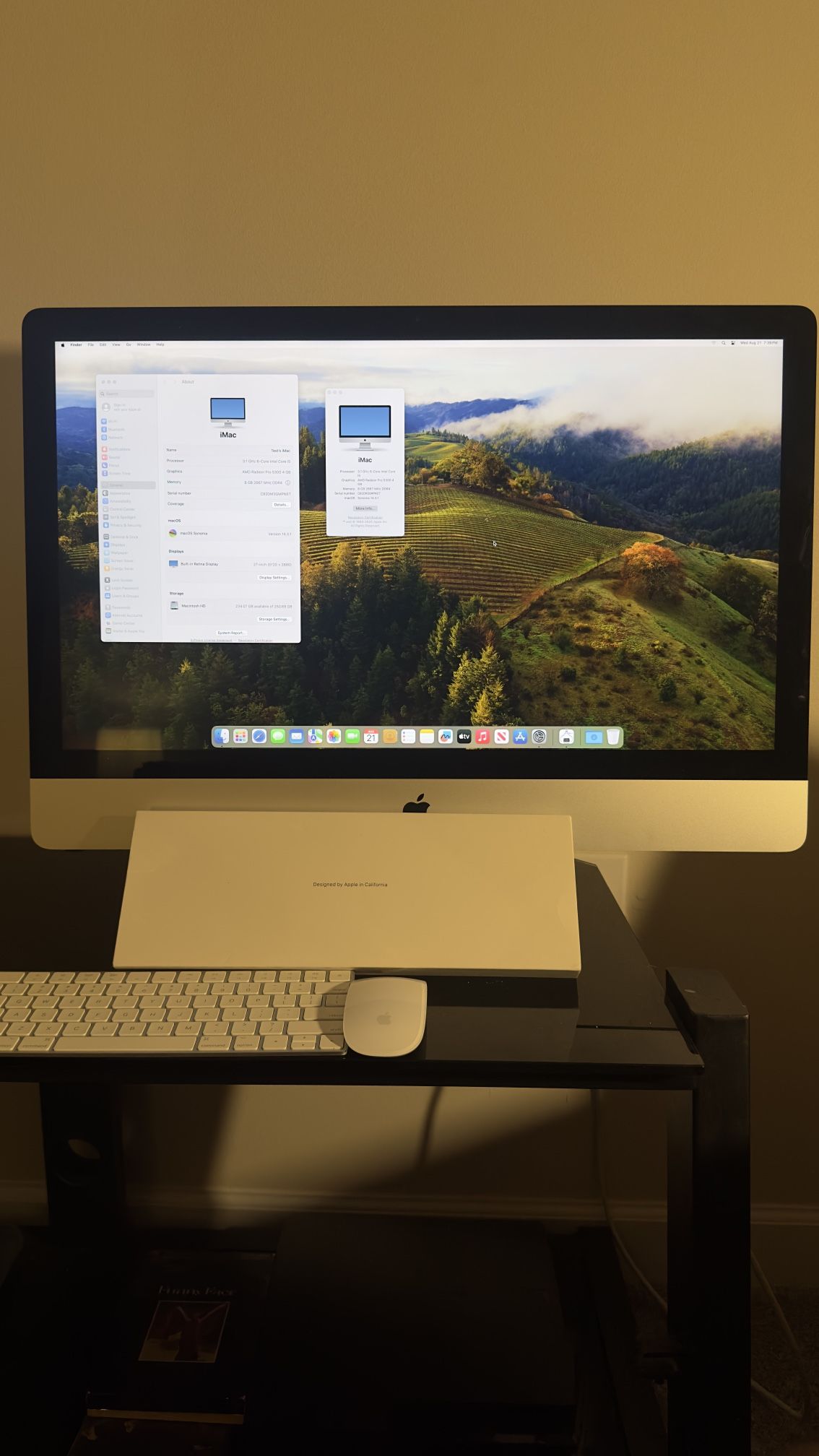 iMac (Retina 5K, 27-inch, 2020) W/ Magic Keyboard & Mouse