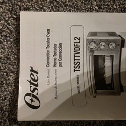 Foster Convecrion Toaster Oven 
Model TSSTTVDFL2.